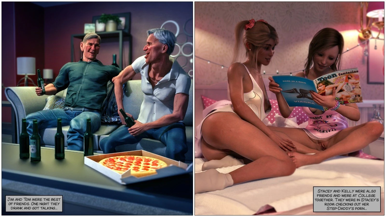 Stepdaddy Swappers porn comic picture 4