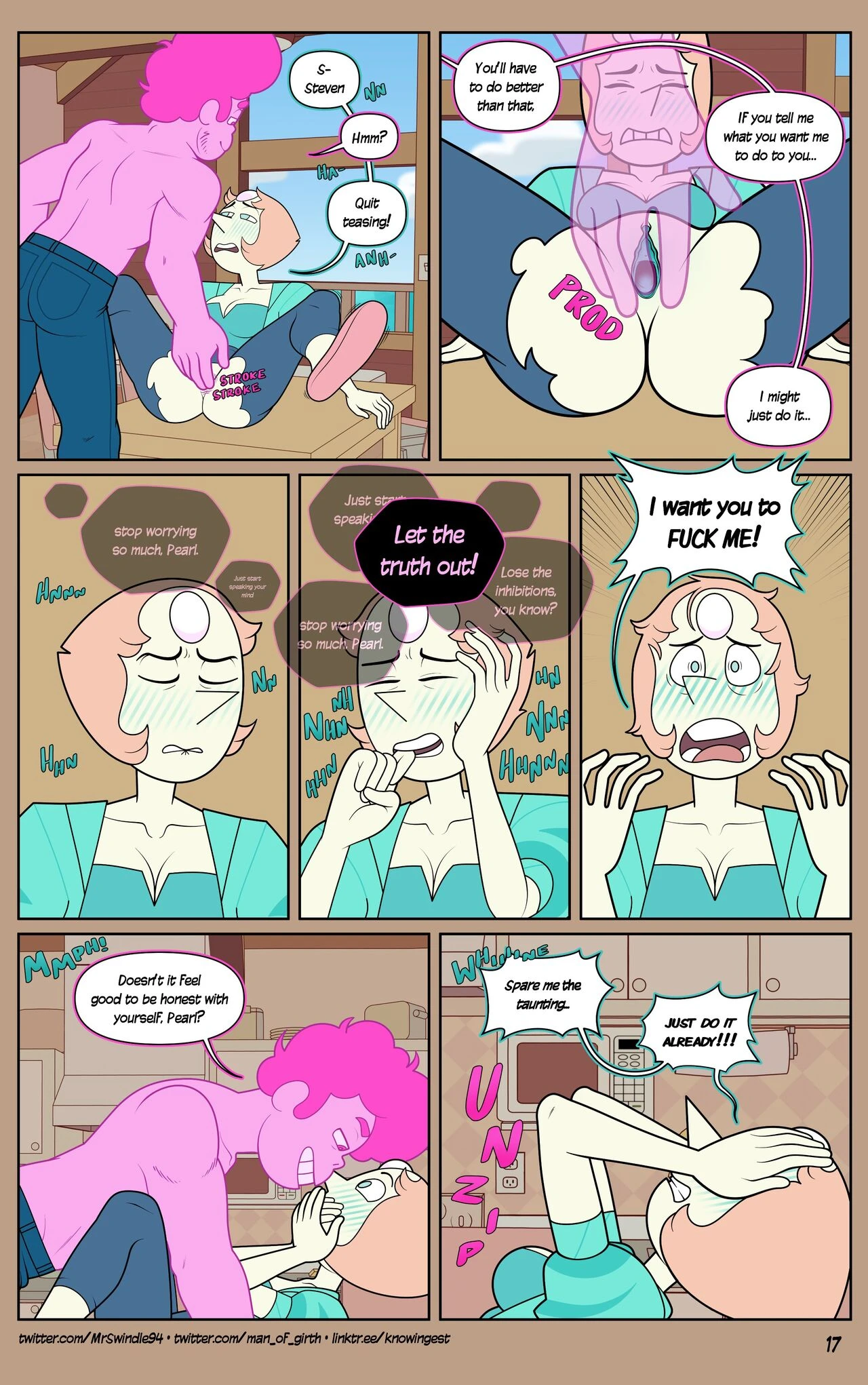 Steven Universe Fervor: Do As I Say porn comic picture 18