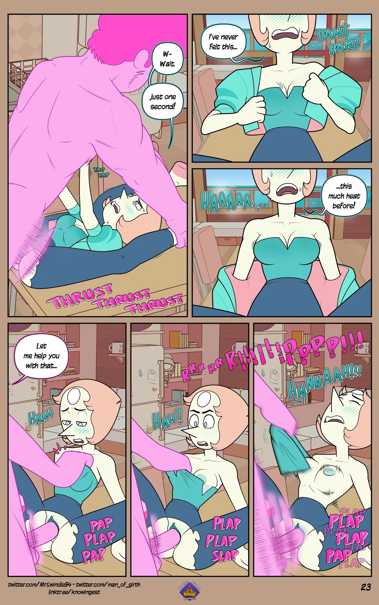Steven Universe Fervor: Do As I Say porn comic picture 24
