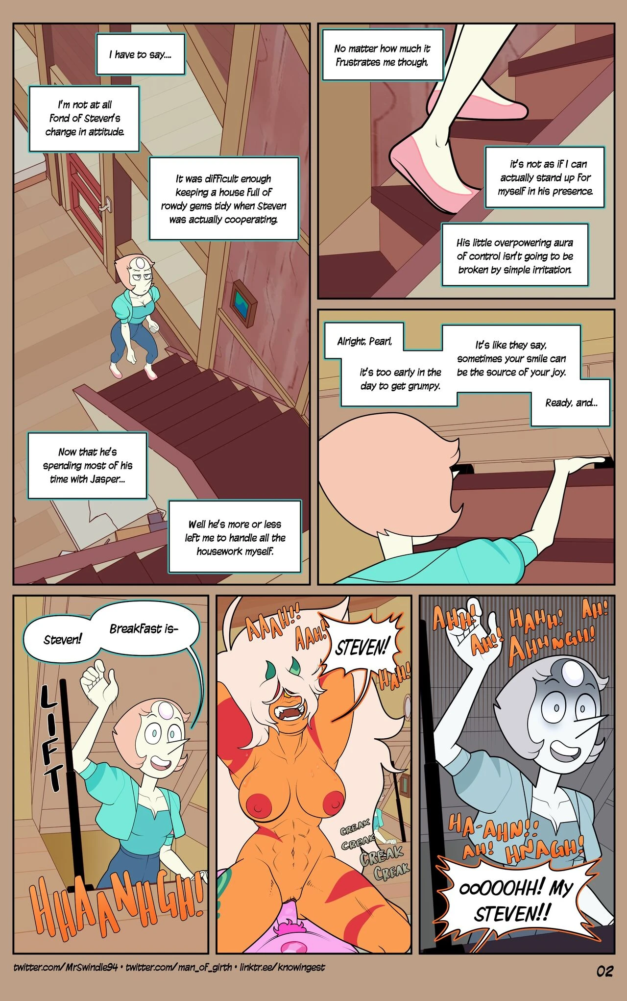 Steven Universe Fervor: Do As I Say porn comic picture 3