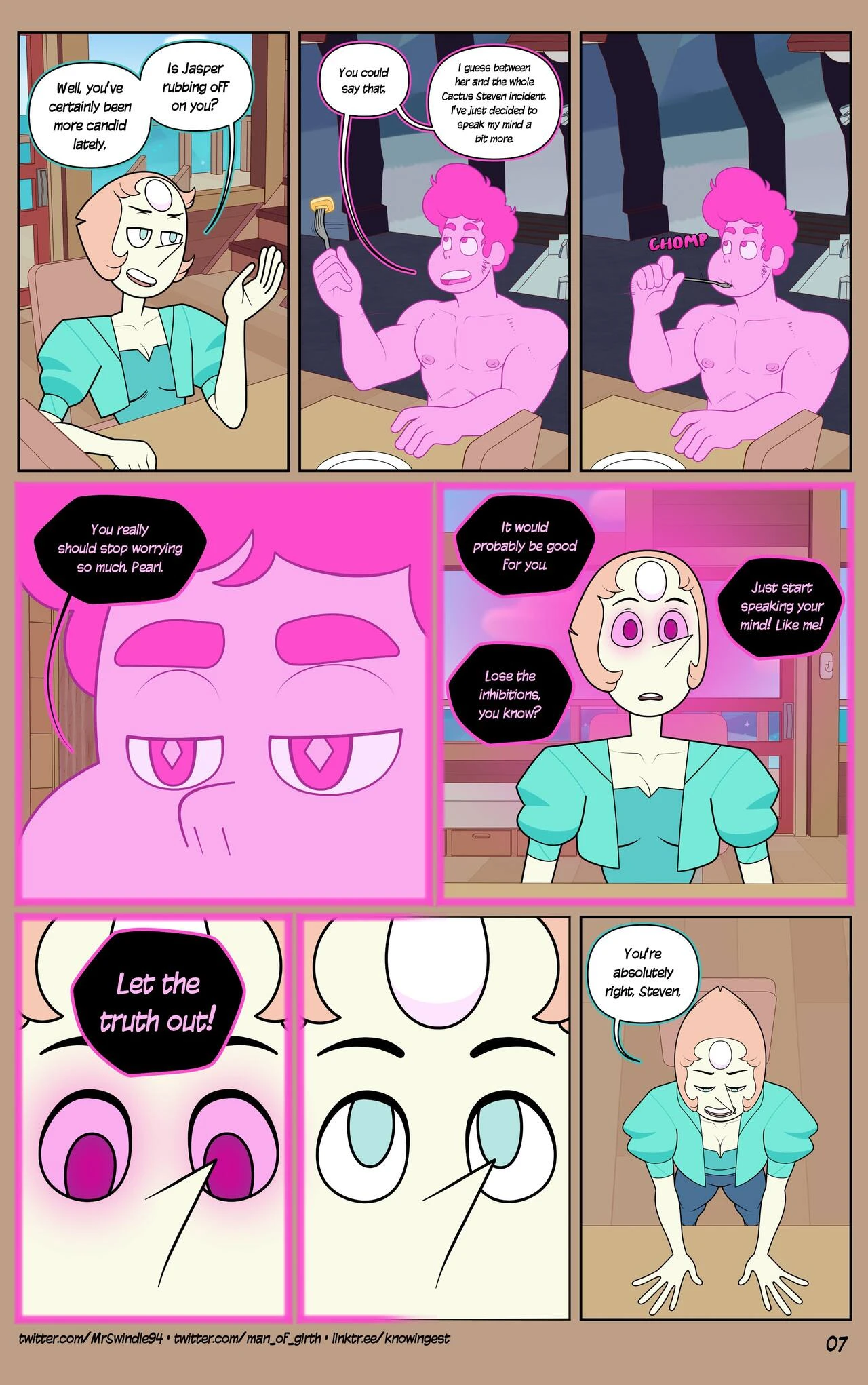Steven Universe Fervor: Do As I Say porn comic picture 8