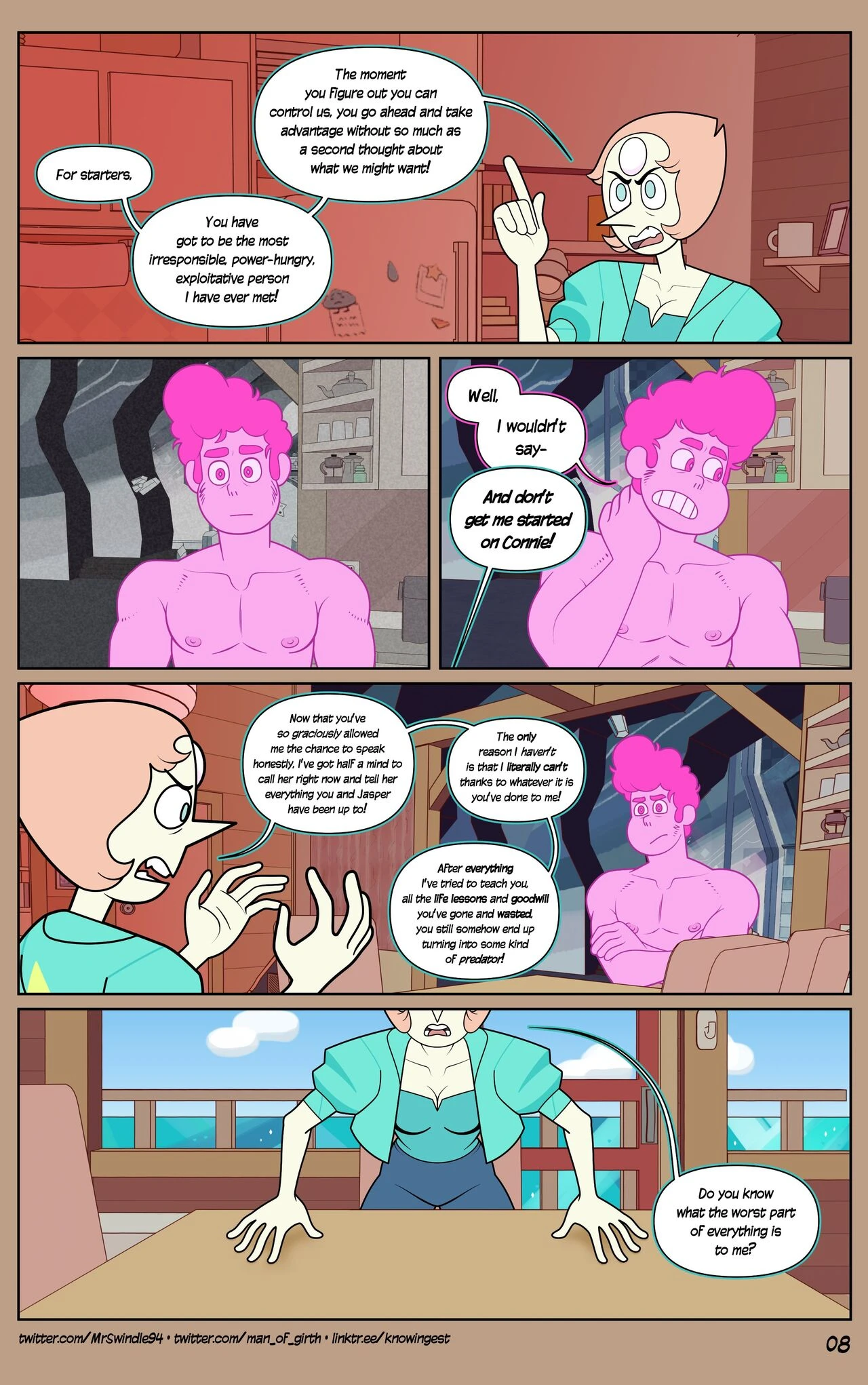 Steven Universe Fervor: Do As I Say porn comic picture 9
