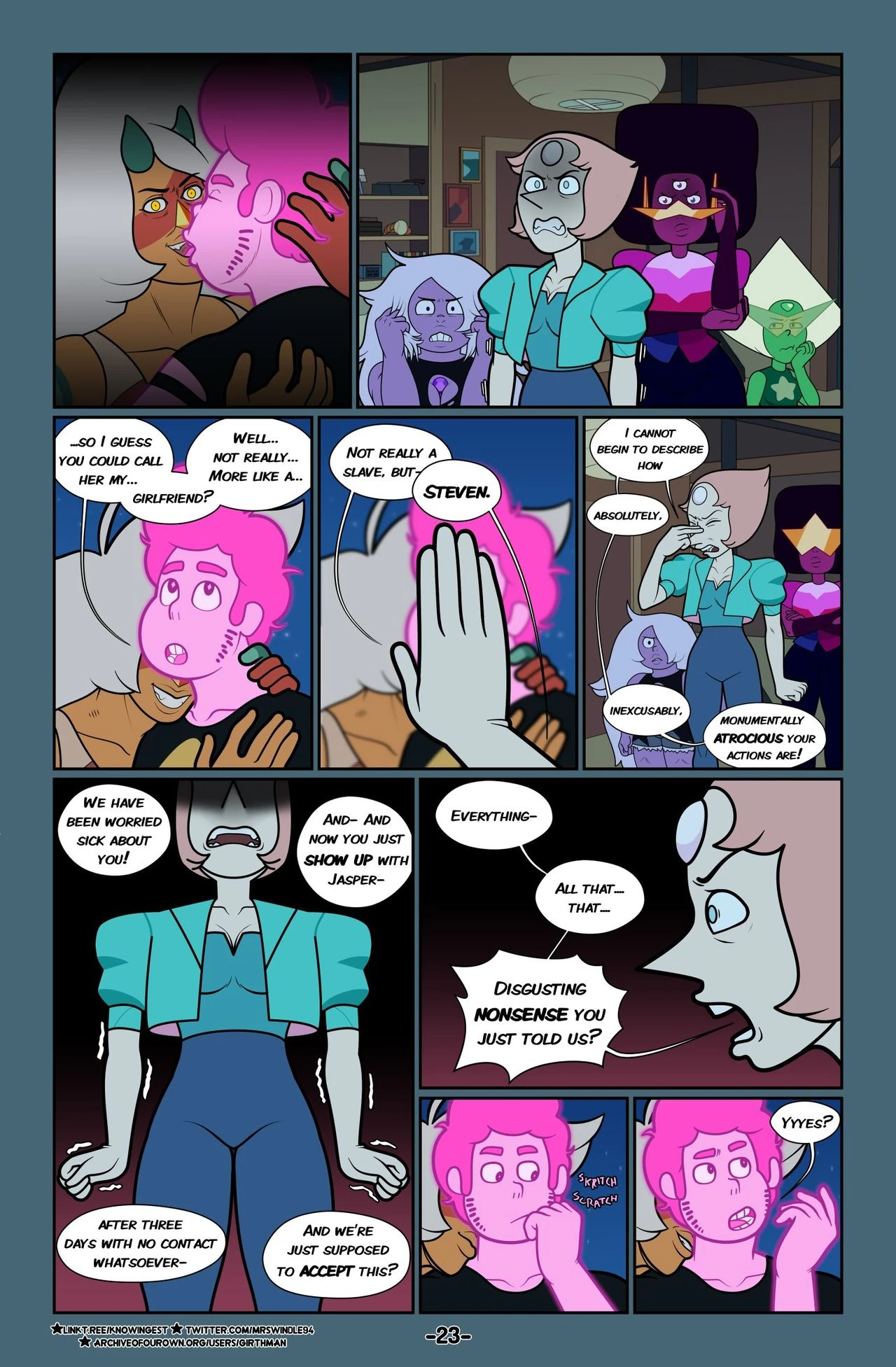 Steven Universe Fervor porn comic picture 25