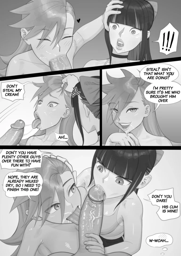 Stocking's Night Snack porn comic picture 10