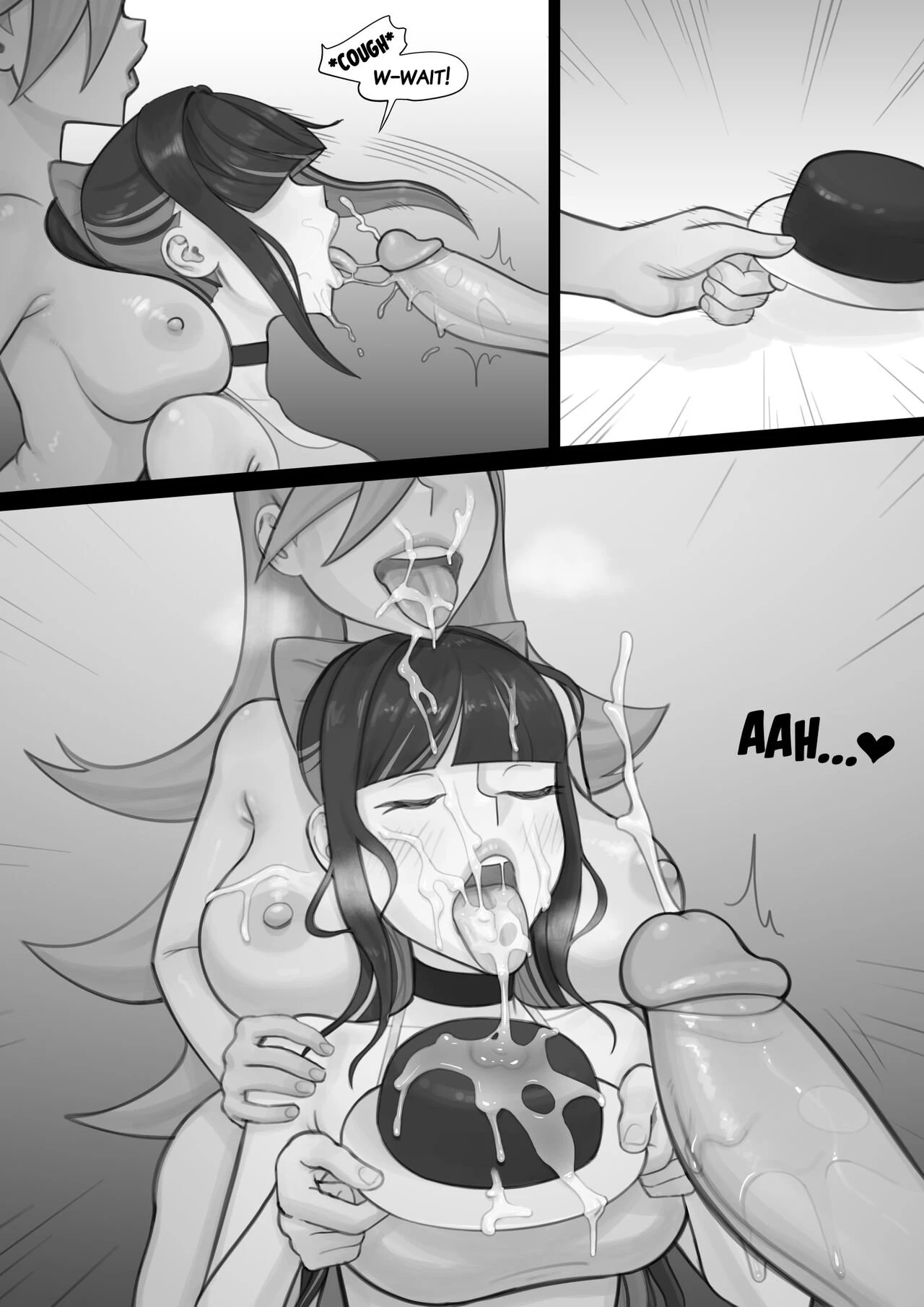 Stocking's Night Snack porn comic picture 14