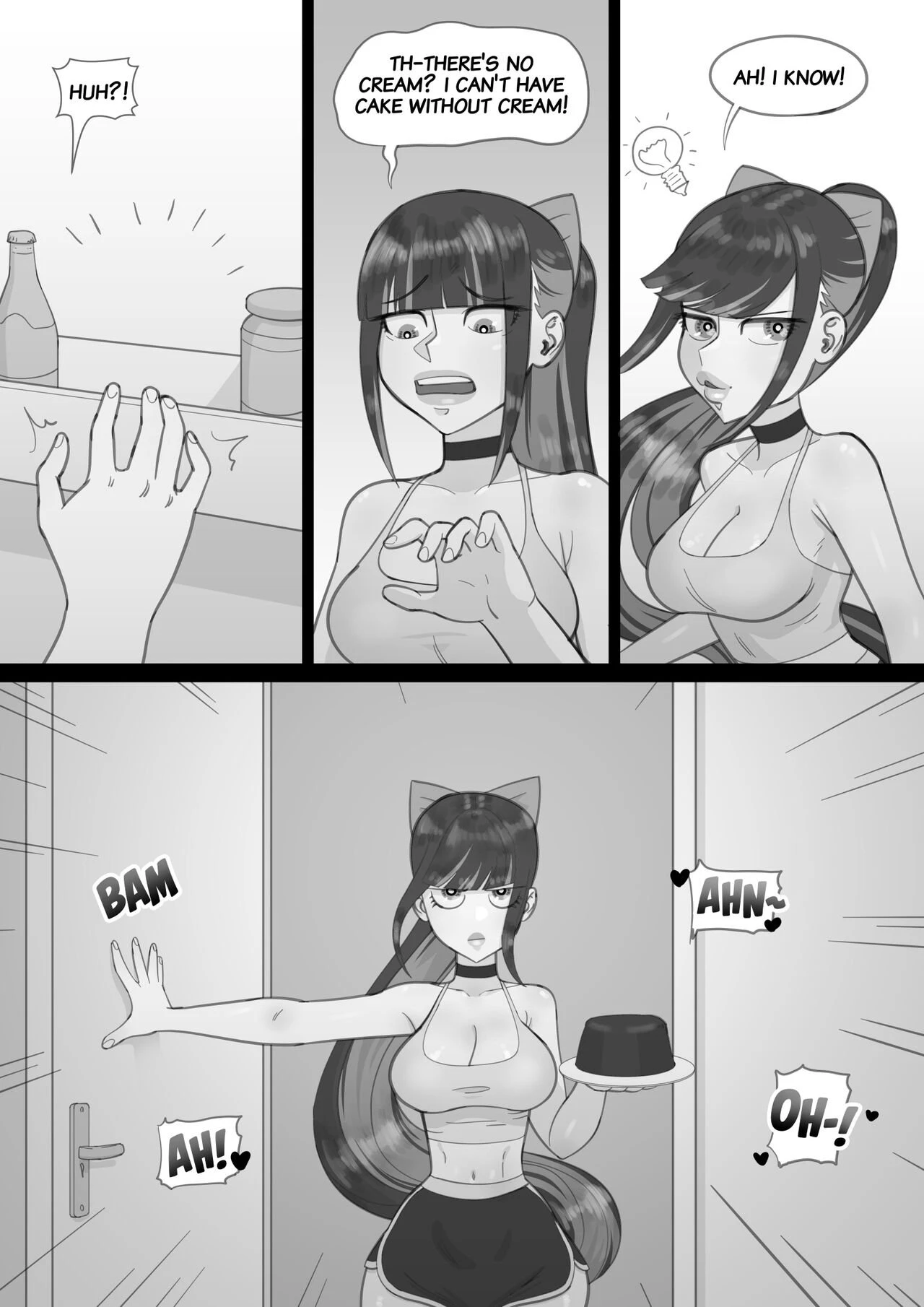 Stocking's Night Snack porn comic picture 3