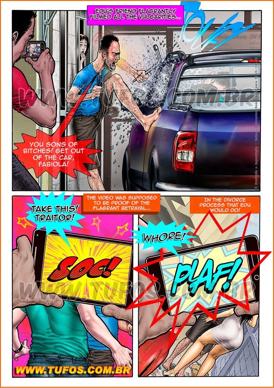 Stories Of Betrayal 3 - Doing the nails in the motel porn comic picture 11