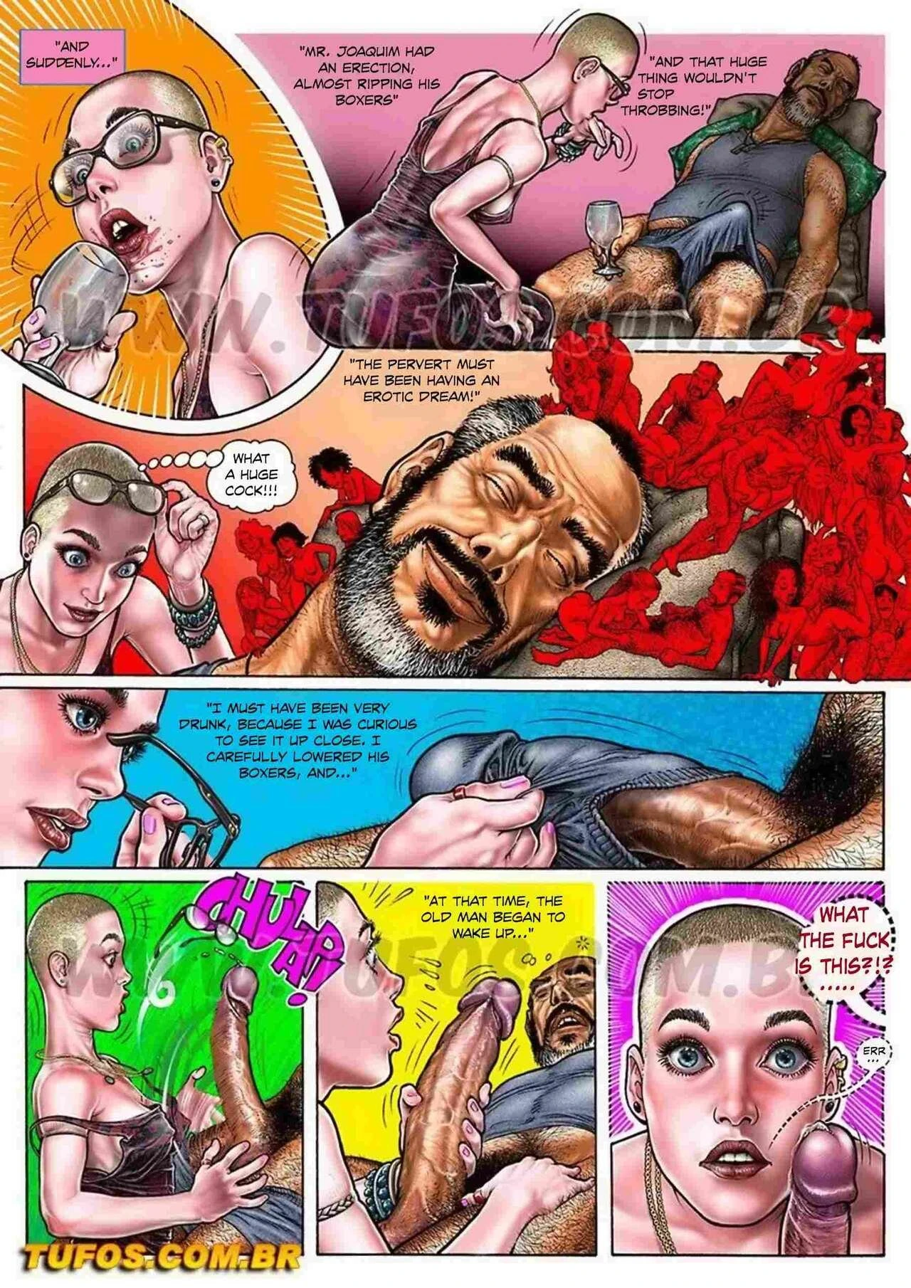 Stories Of Betrayal 9 – Watching A Movie With The Father-in-Law porn comic picture 3