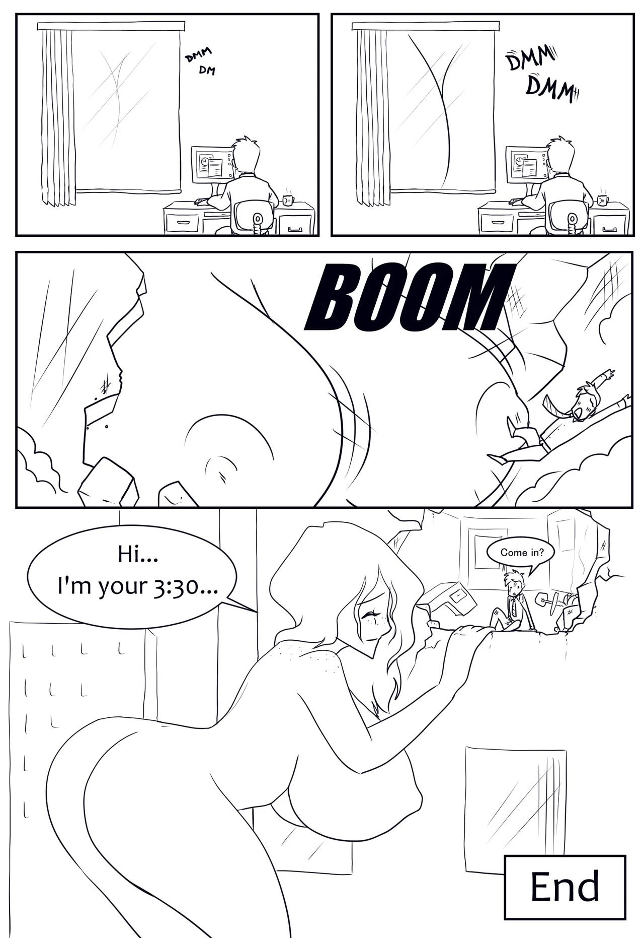 Stormy Interview porn comic picture 4