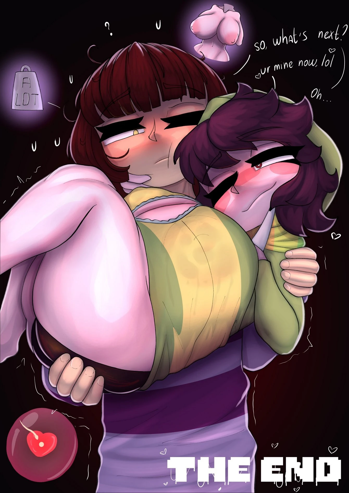 StoryShift Chara x Frisk porn comic picture 7