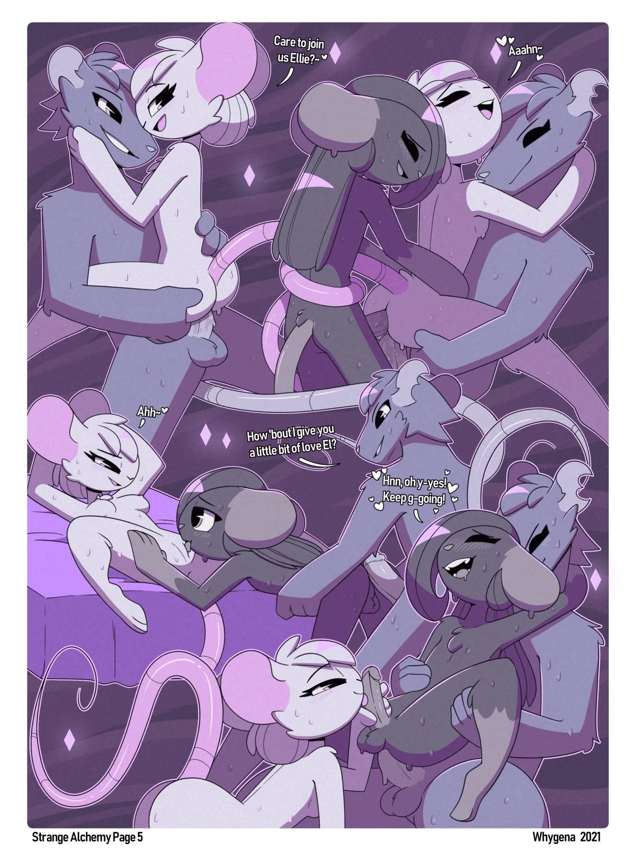 Strange Alchemy porn comic picture 10