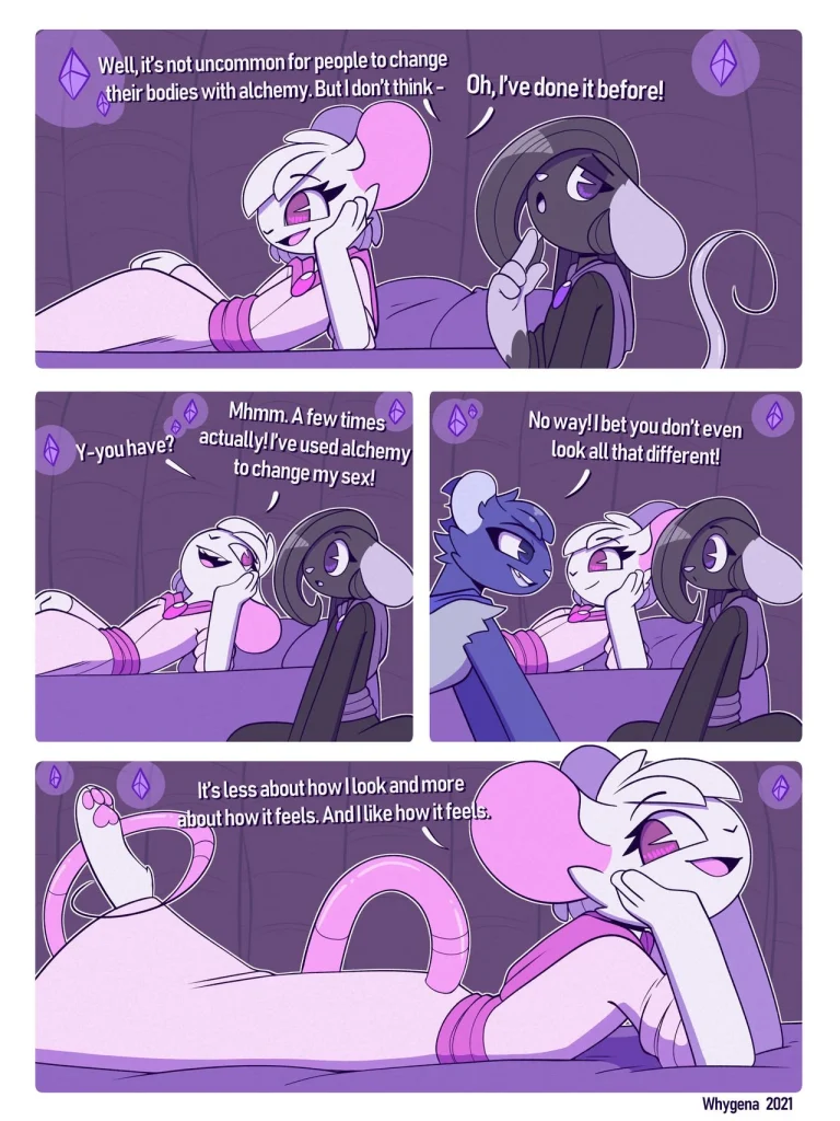 Strange Alchemy porn comic picture 3