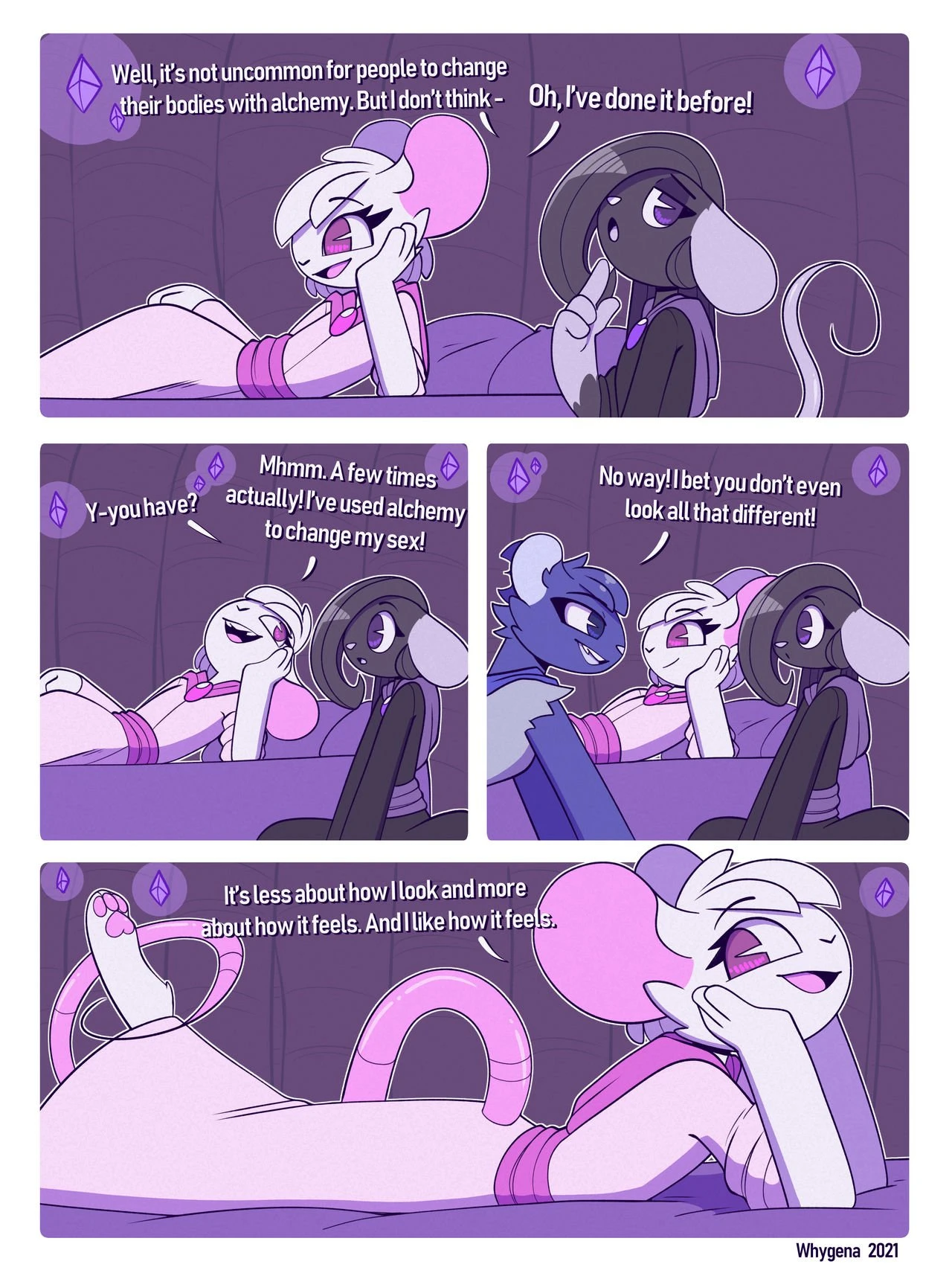 Strange Alchemy porn comic picture 3