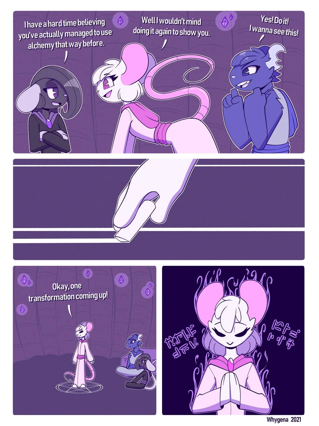 Strange Alchemy porn comic picture 4