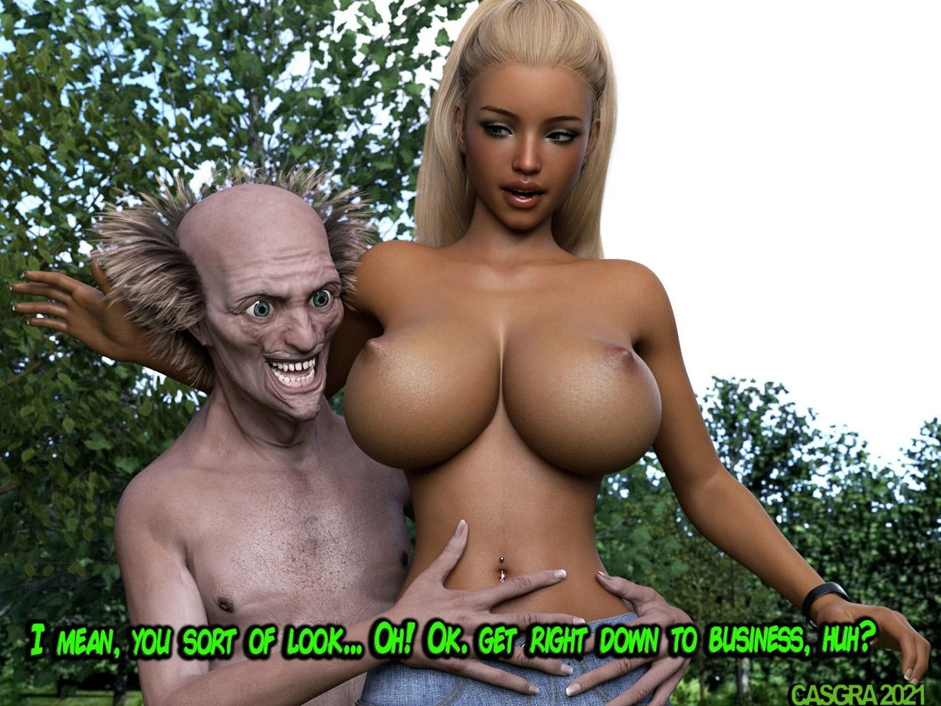 Strange Encounters porn comic picture 10