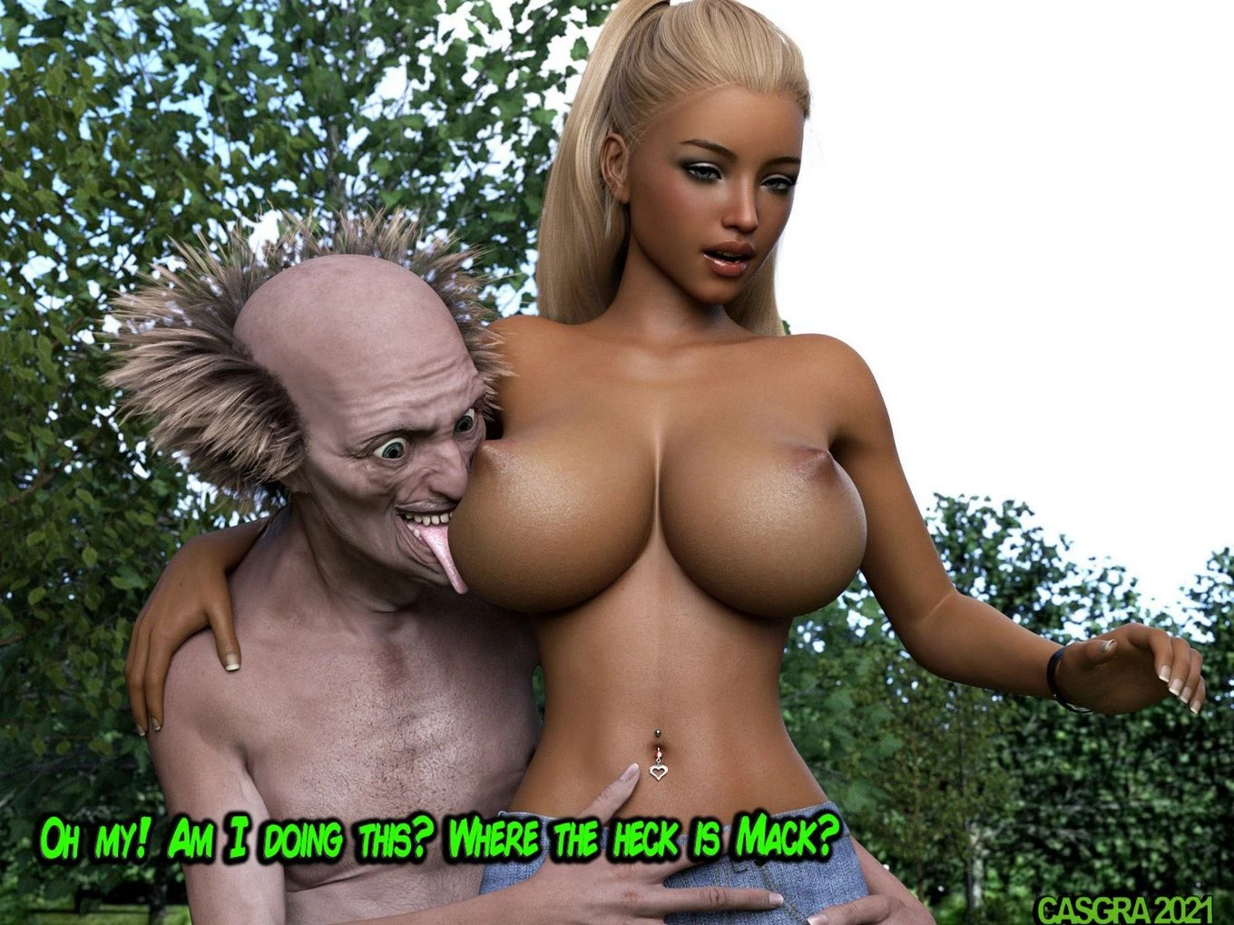 Strange Encounters porn comic picture 11