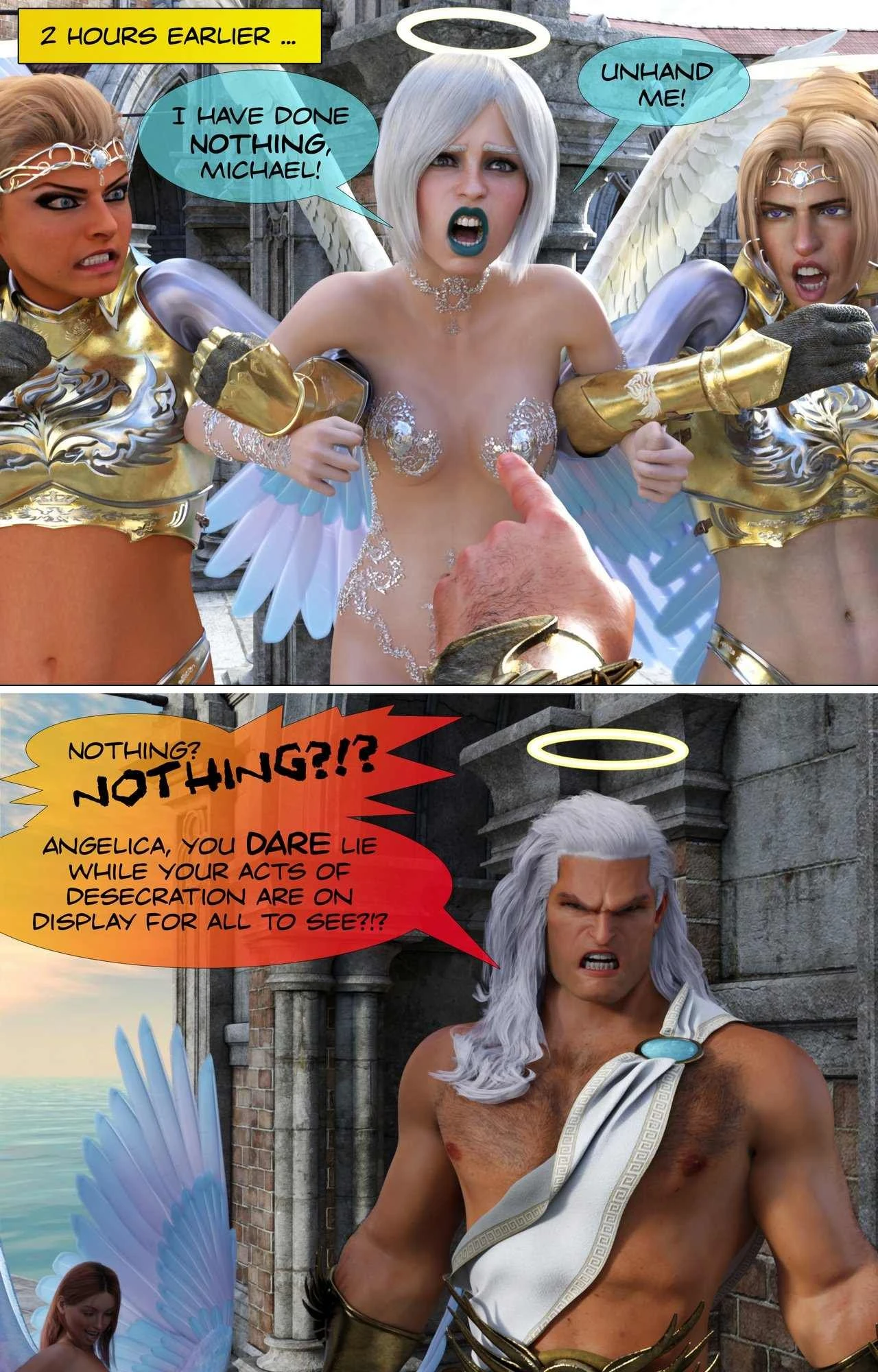 Strangel porn comic picture 5