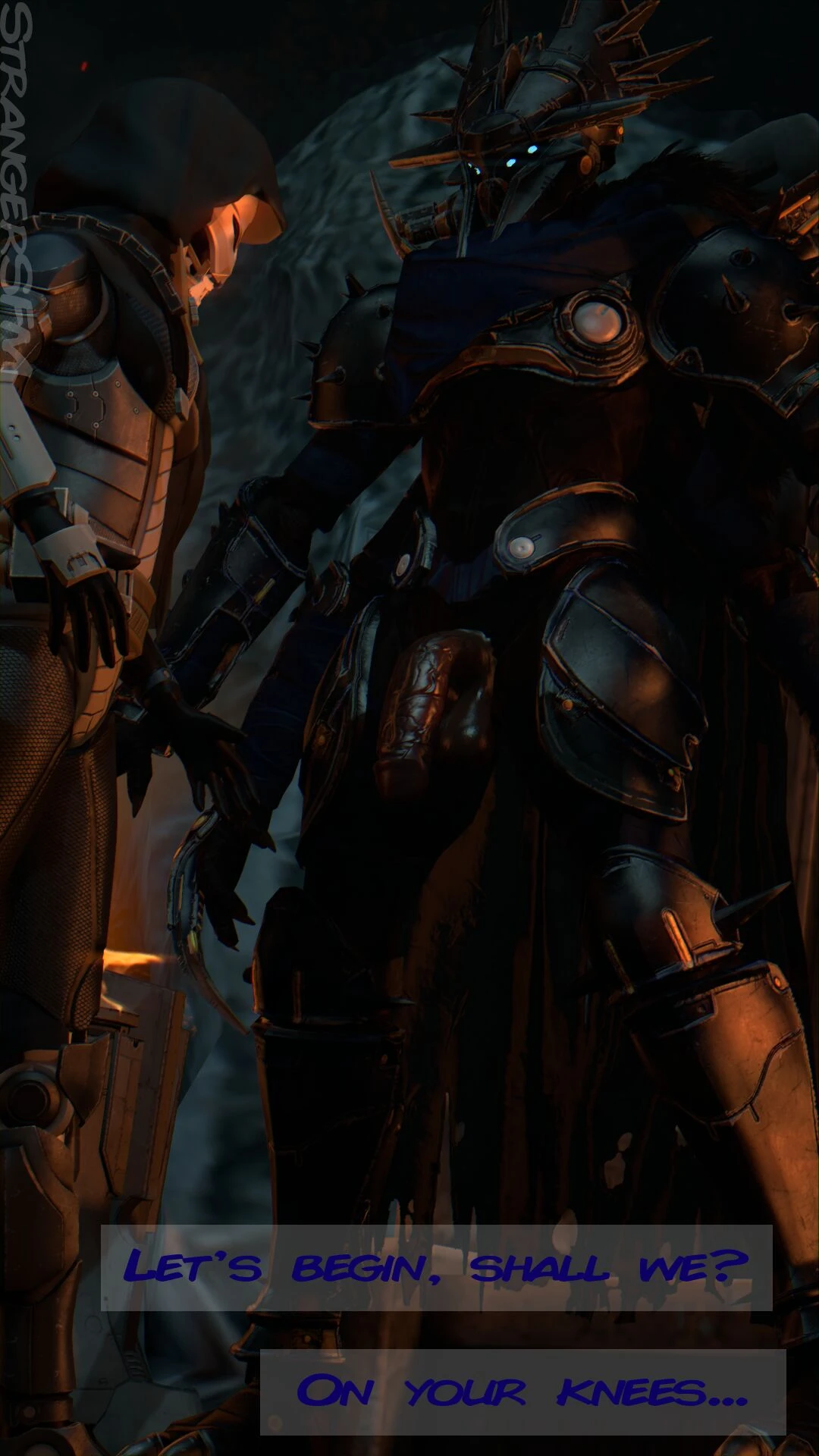 Stranger's Gambit porn comic picture 33