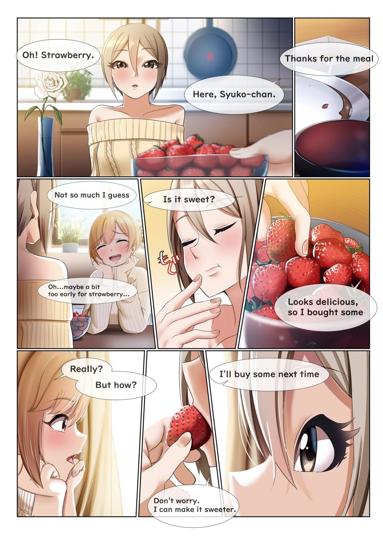 Strawberry Secret porn comic picture 25
