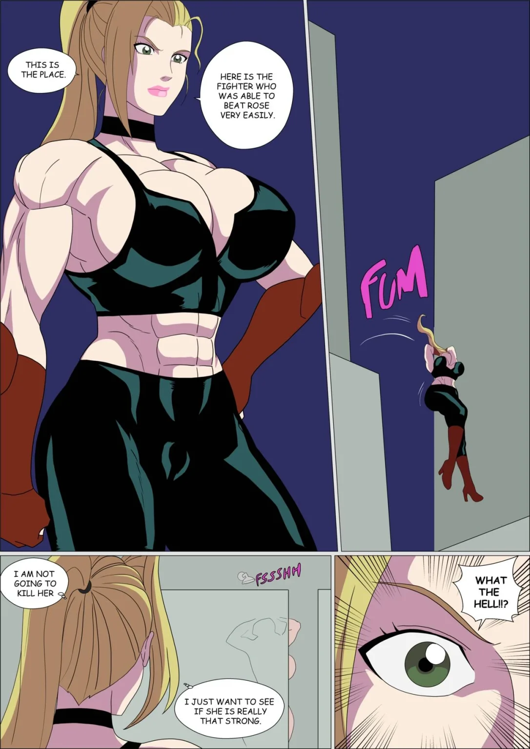 Street Fighter Girls porn comic picture 1