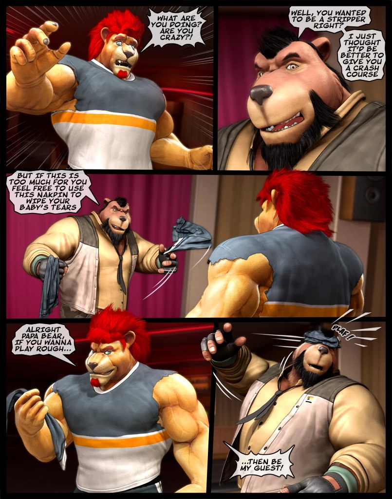 Strip Brawlers porn comic picture 10