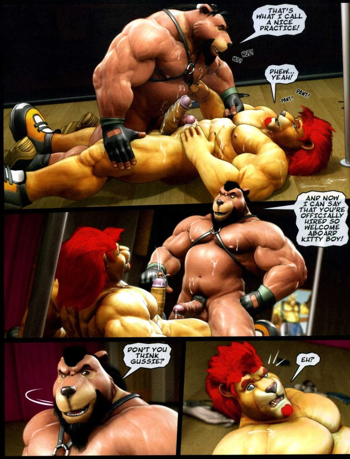 Strip Brawlers porn comic picture 36