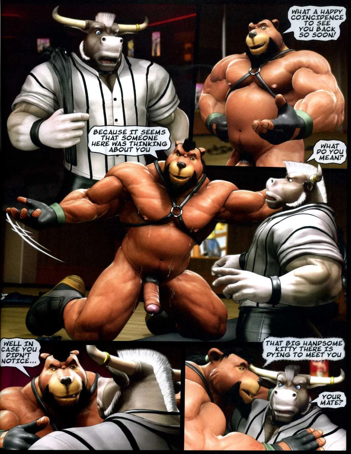 Strip Brawlers porn comic picture 37