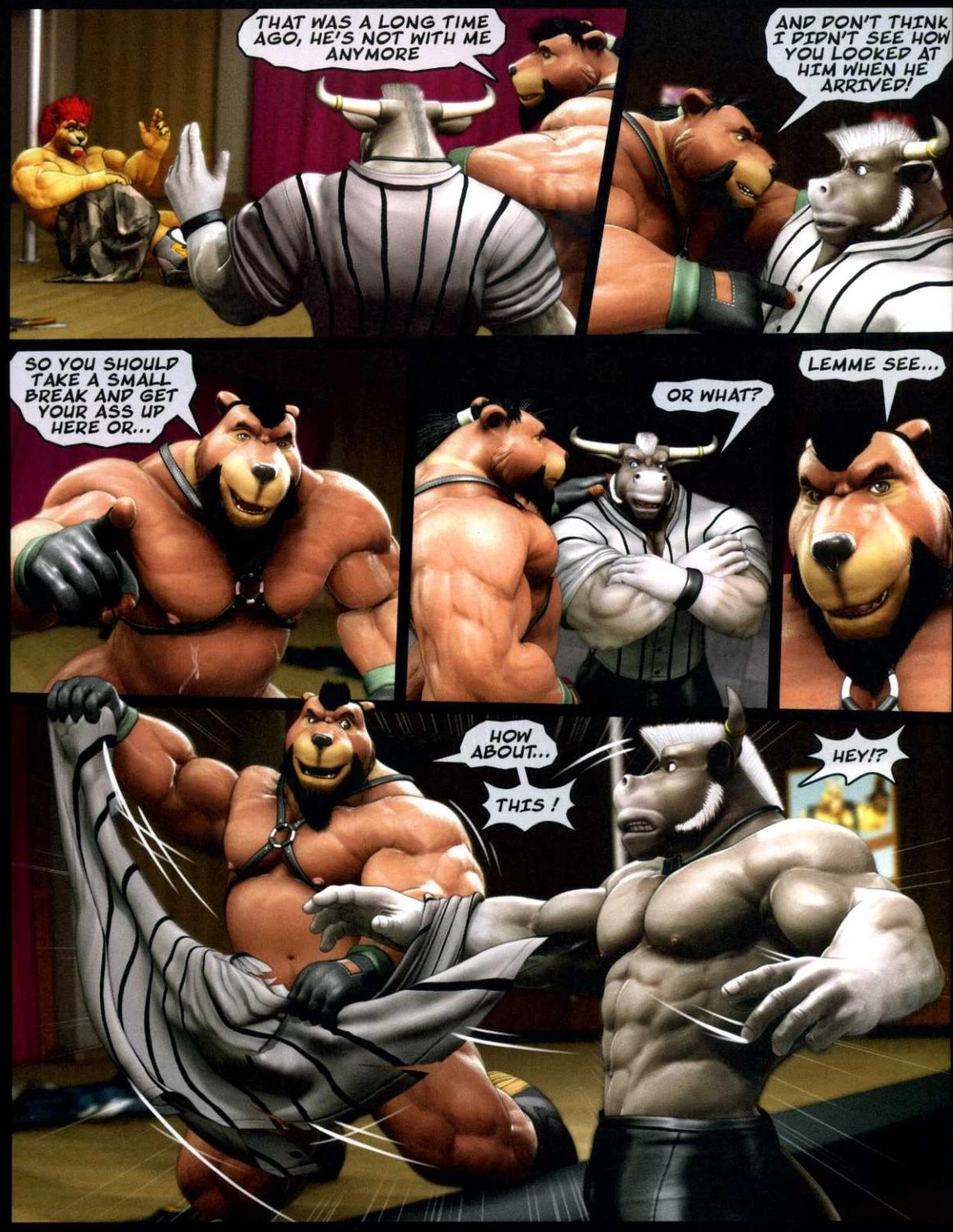 Strip Brawlers porn comic picture 38