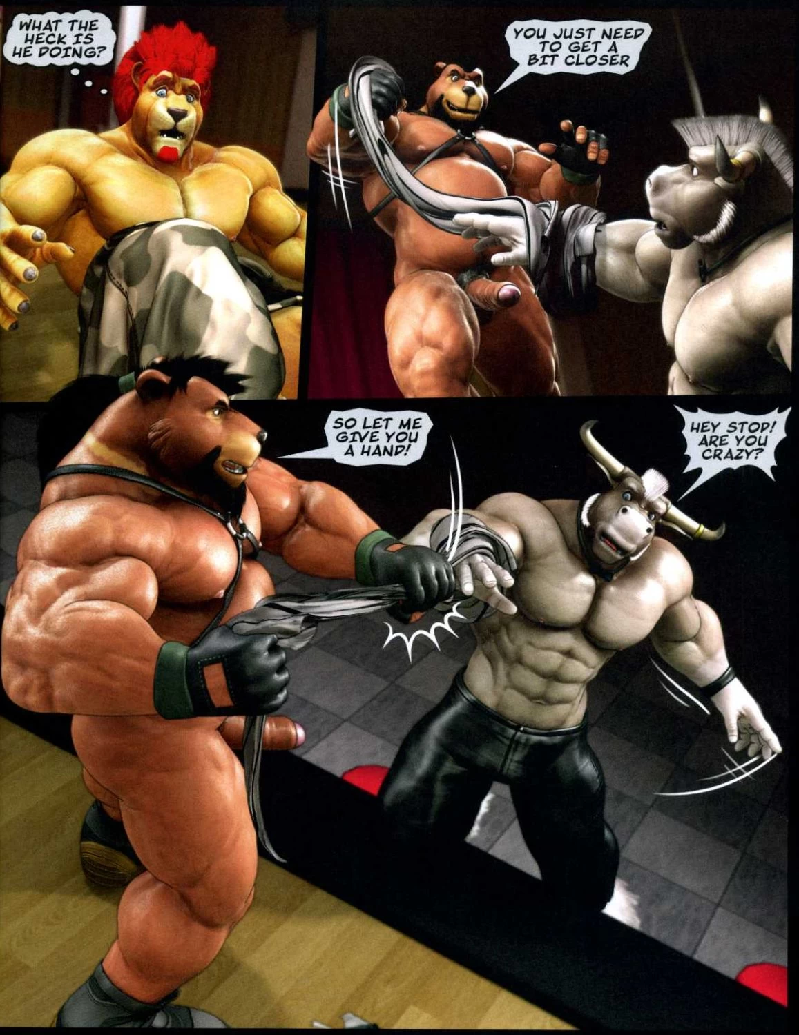 Strip Brawlers porn comic picture 39