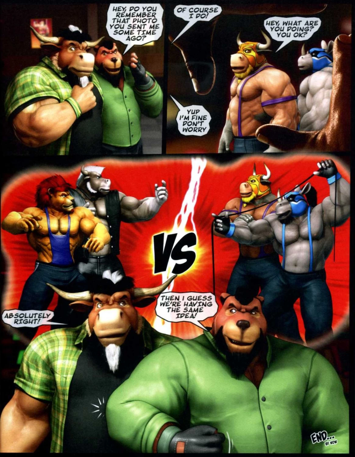 Strip Brawlers porn comic picture 47