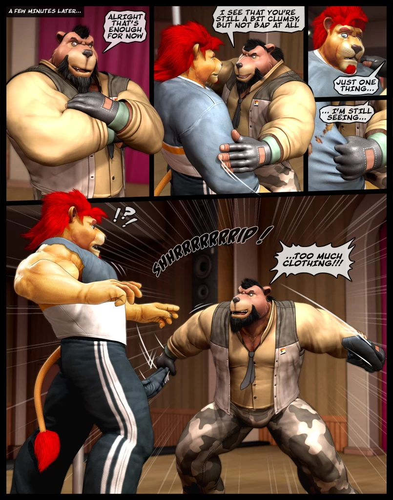 Strip Brawlers porn comic picture 9