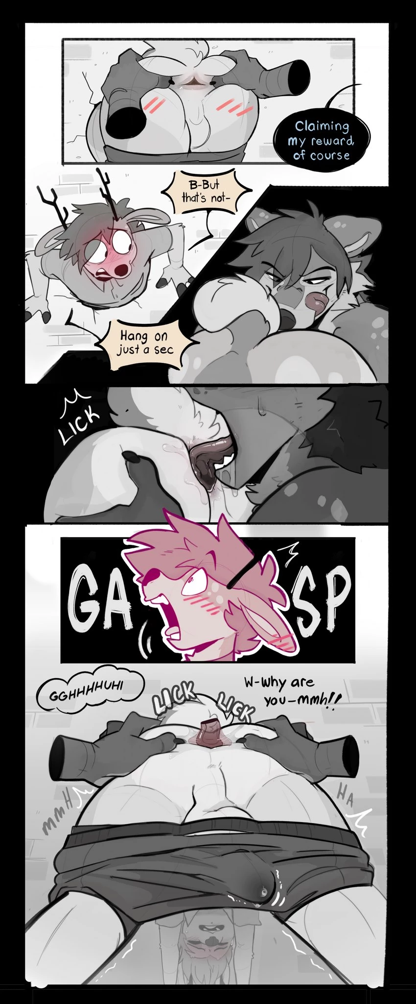 Stuck! porn comic picture 4