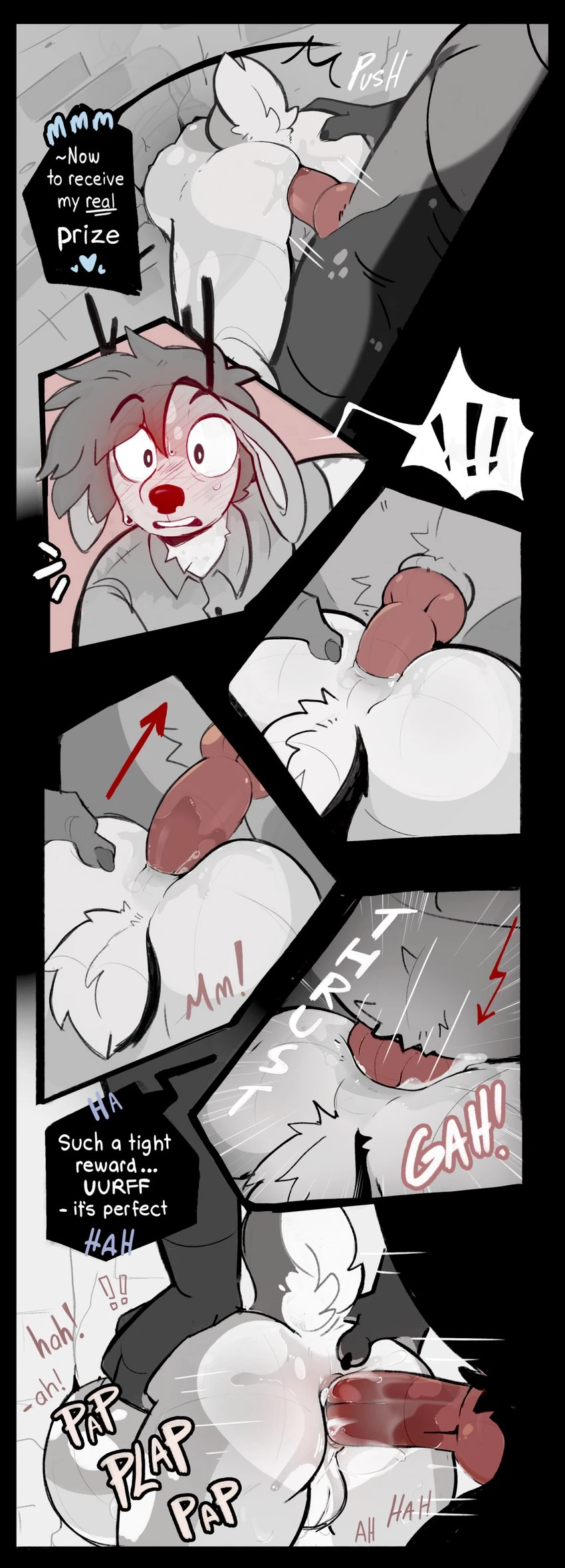Stuck! porn comic picture 6