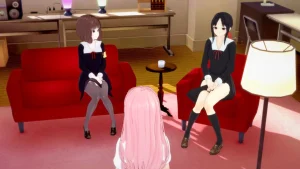 Student Council Girls Have A Foot Fetish porn comic picture 1