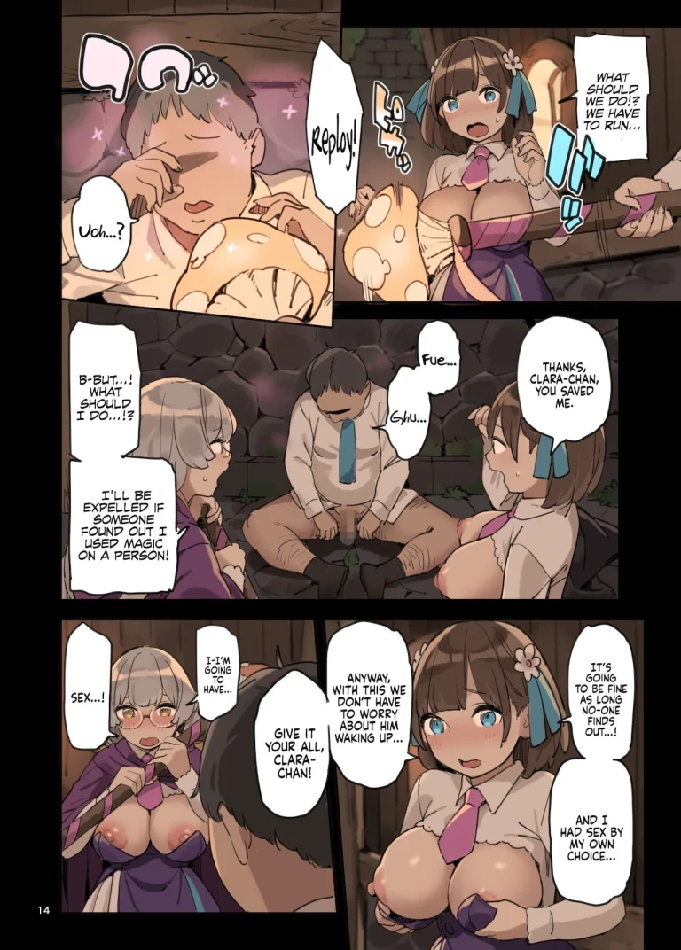 Studying Sex with Magic! | Mahou de Ecchi no Obenkyou! porn comic picture 14