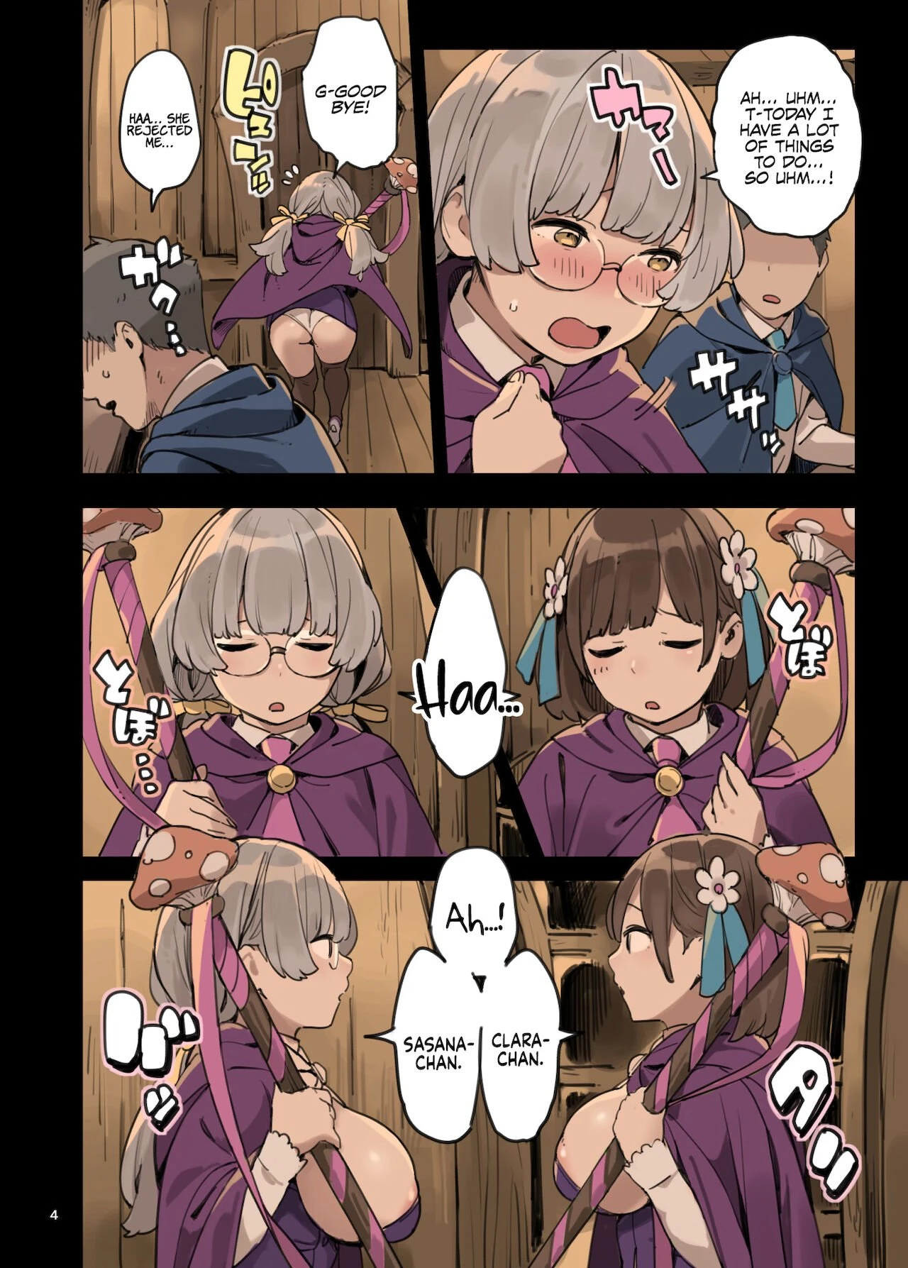 Studying Sex with Magic! | Mahou de Ecchi no Obenkyou! porn comic picture 4