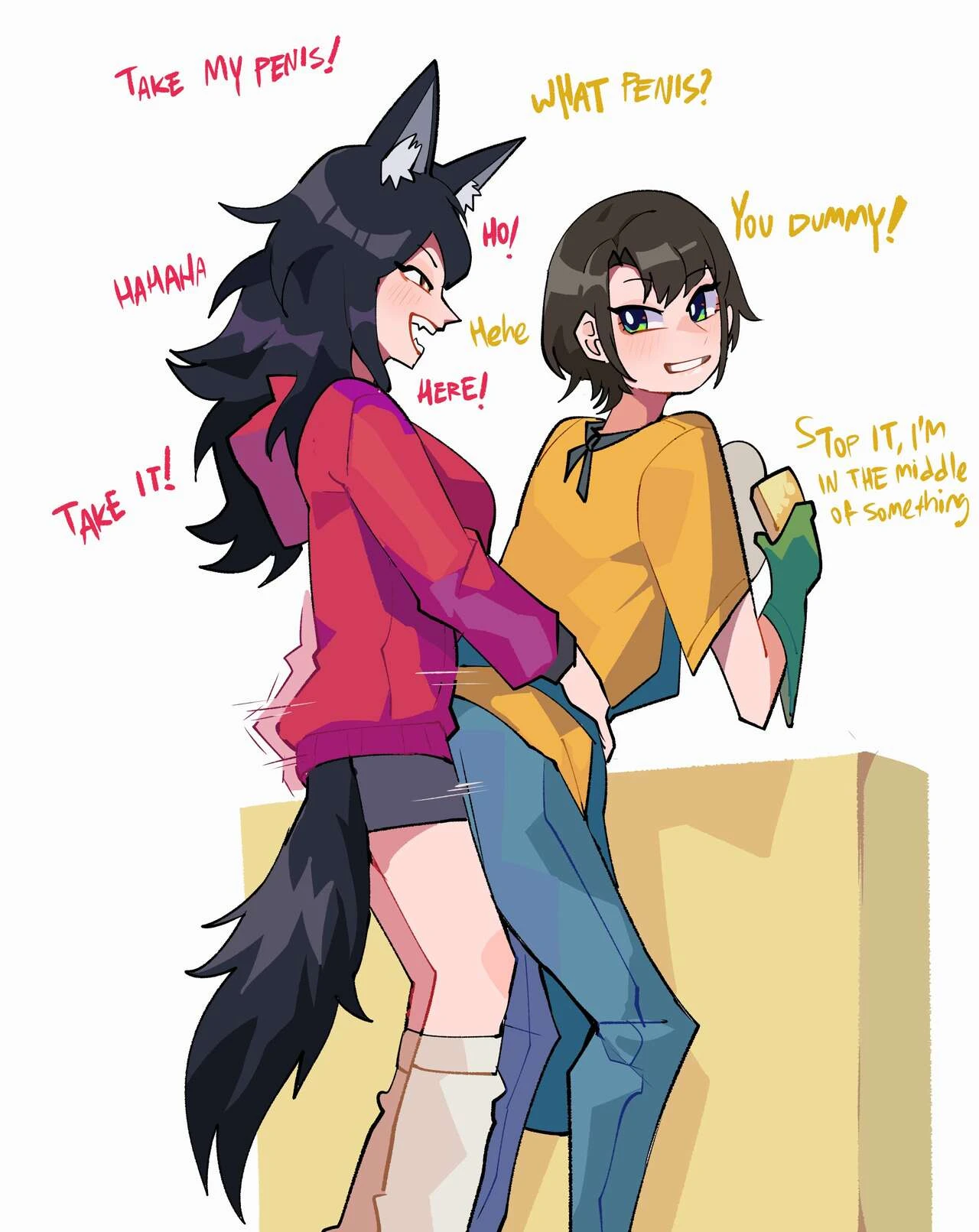 Subaru Duck porn comic picture 15