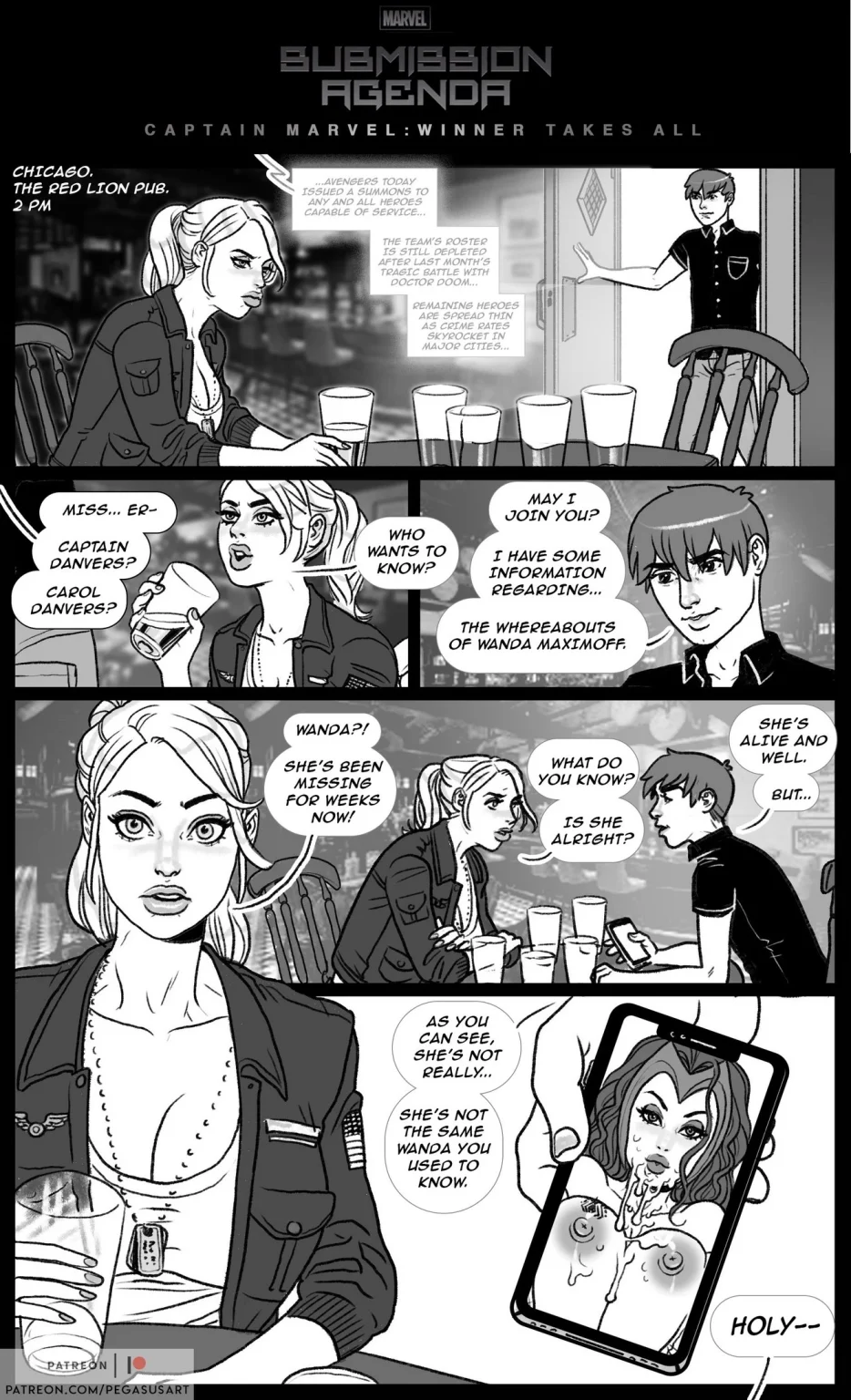 Submission Agenda - Captain Marvel porn comic picture 1