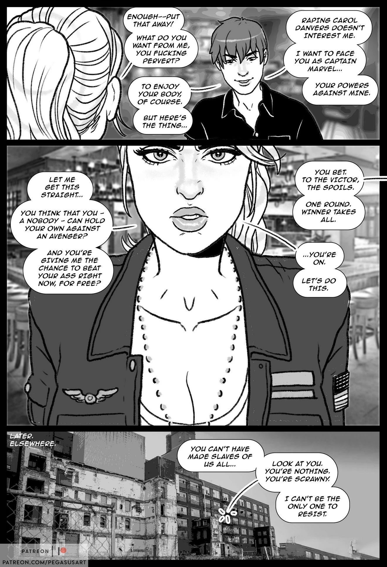 Submission Agenda - Captain Marvel porn comic picture 3