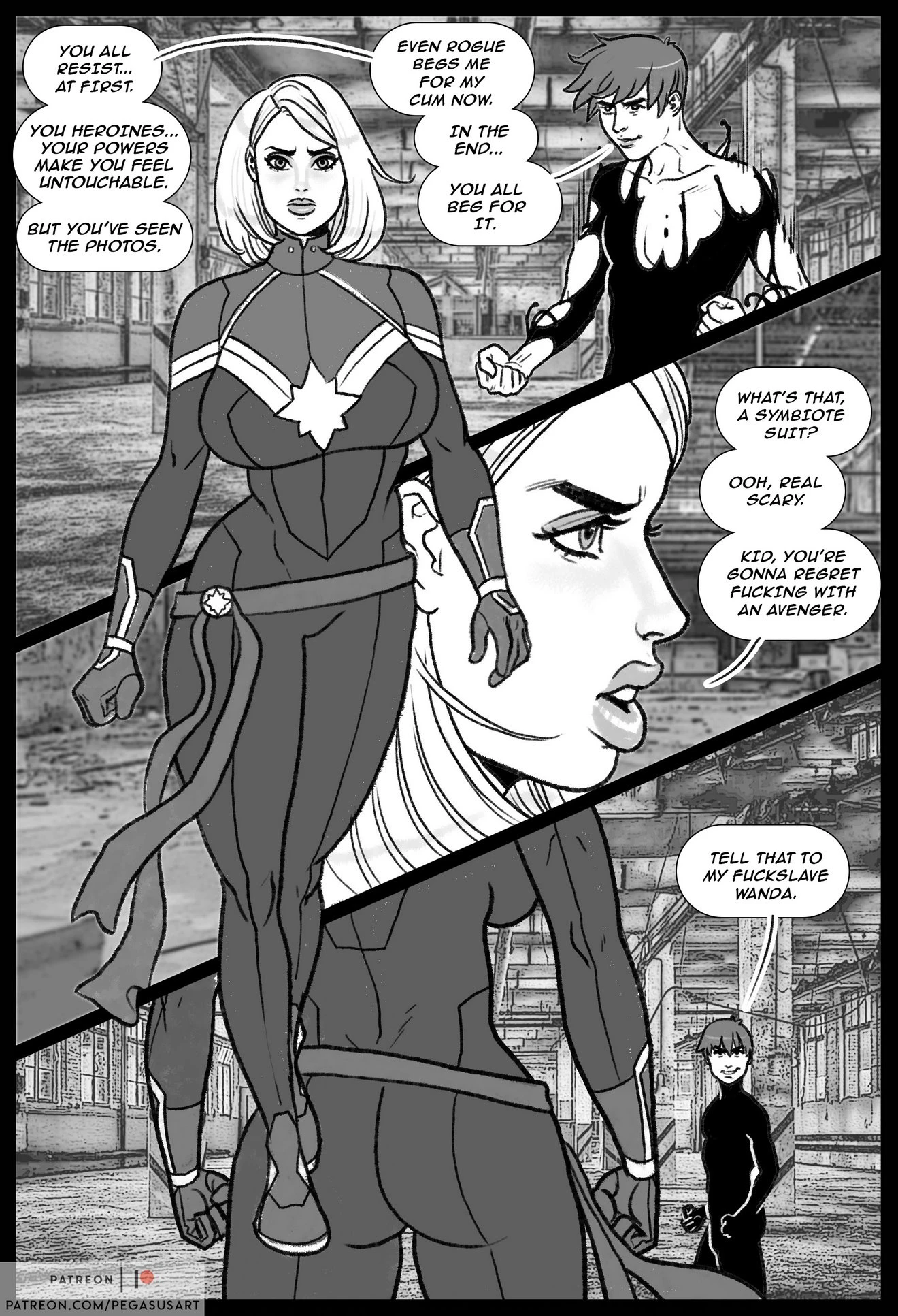 Submission Agenda - Captain Marvel porn comic picture 4