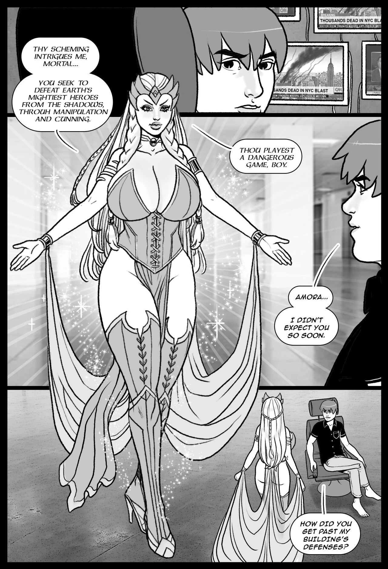 Submission Agenda: Enchantress porn comic picture 3