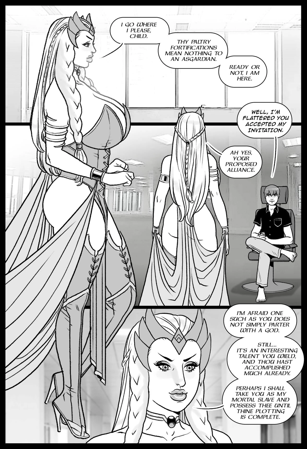 Submission Agenda: Enchantress porn comic picture 4