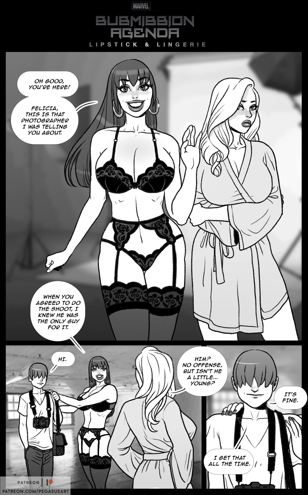Submission Agenda: Lipstick & Lingerie porn comic picture 2