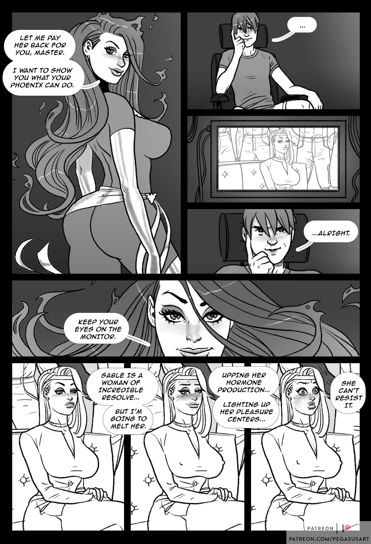 Submission Agenda Silver Sable porn comic picture 4