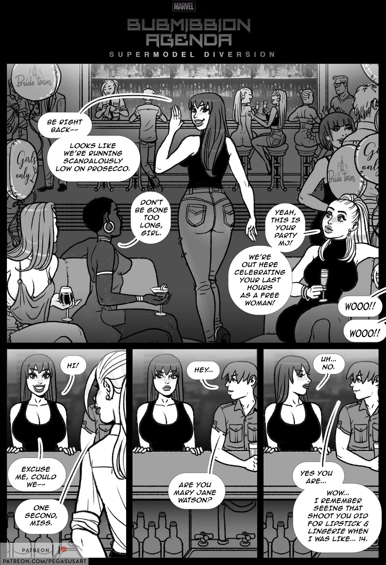 Submission Agenda: Supermodel Diversion porn comic picture 2