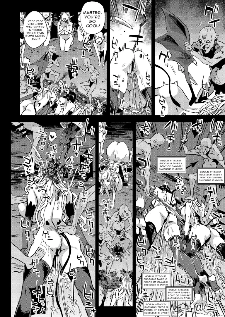 Succubus Joou vs Zako Goblin porn comic picture 34