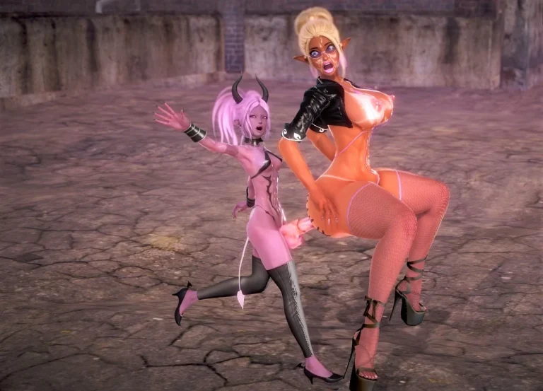 Succubus Vs Sluts porn comic picture 49