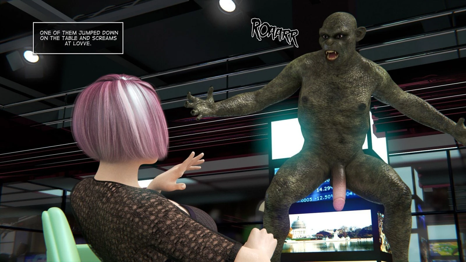 Sudden Invasion porn comic picture 10