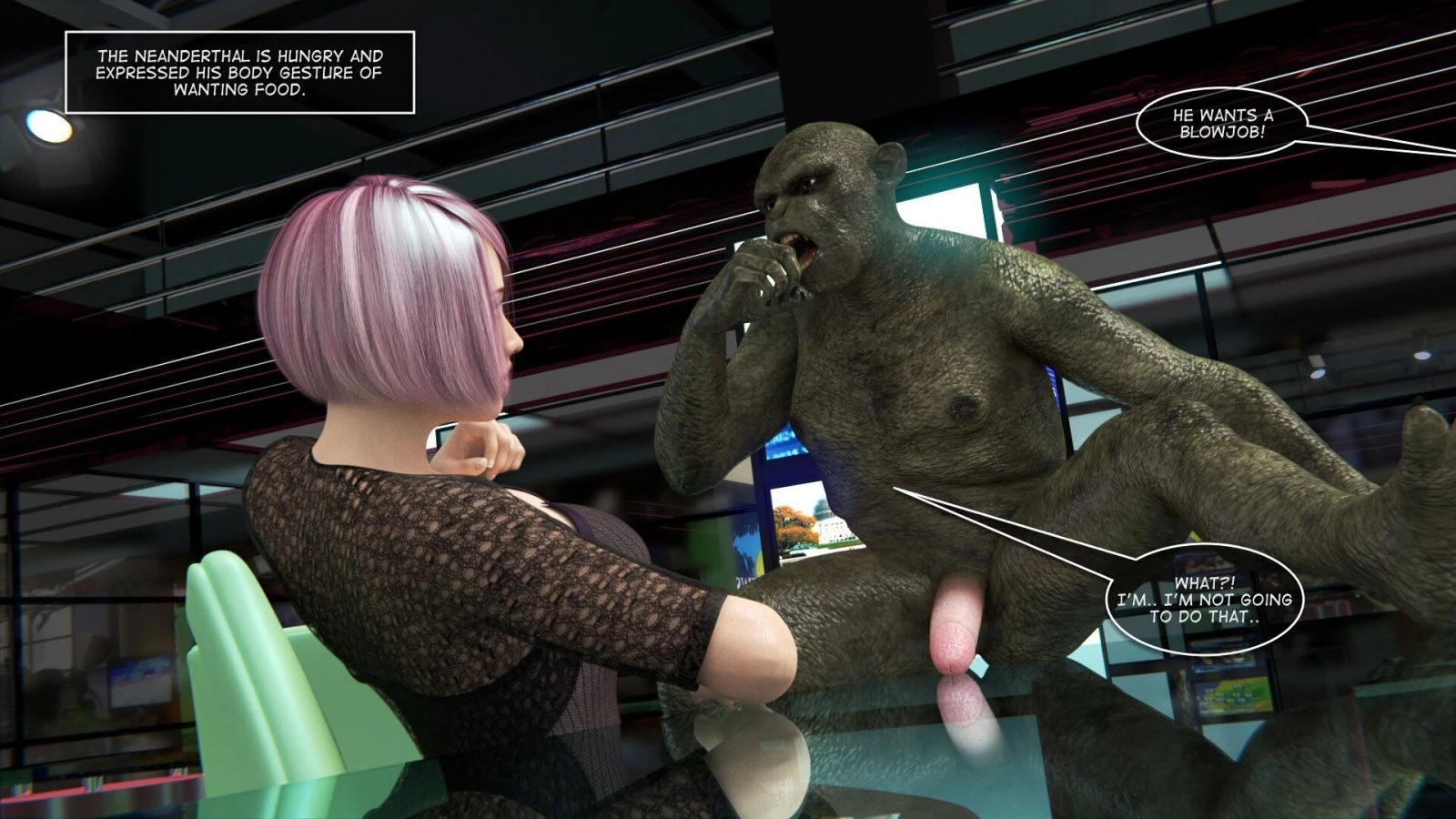 Sudden Invasion porn comic picture 14