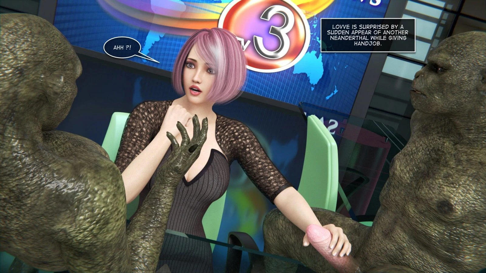 Sudden Invasion porn comic picture 18